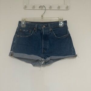 🔥🔥 Levi's 501 Dark Blue Jean Shorts! 🔥🔥